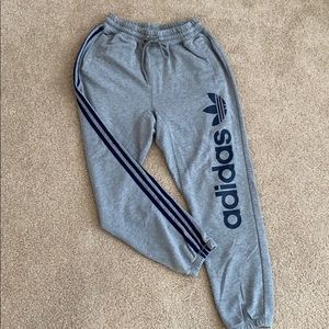 Men’s Adidas Grey Sweatpants